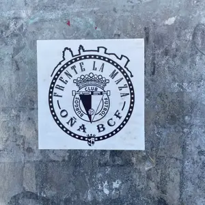 Burgos CF street sticker #1026 -- Spain football