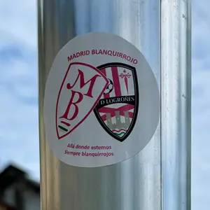 CD Logrones street sticker #1106 -- Spain football