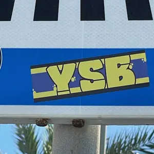 Cádiz CF street sticker #1104 -- Spain football