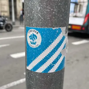 󠁧󠁢󠁥󠁮󠁧󠁿 Chester FC street sticker #2035 -- England football