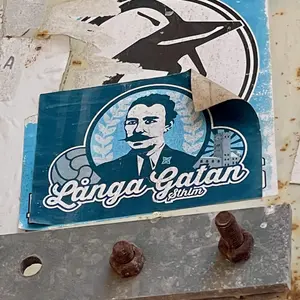 Djurgardens IF street sticker #773 -- Sweden football