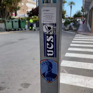 Djurgardens IF street sticker #776 -- Sweden football