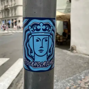 Djurgardens IF street sticker #781 -- Sweden football