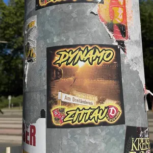 Dynamo Dresden street sticker #1332 -- Germany football