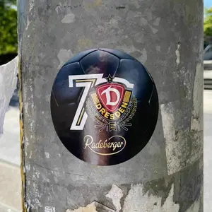 Dynamo Dresden street sticker #1335 -- Germany football