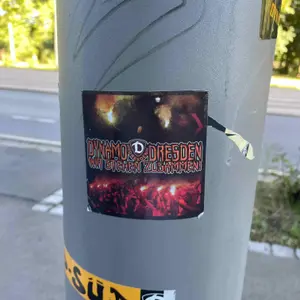 Dynamo Dresden street sticker #1356 -- Germany football
