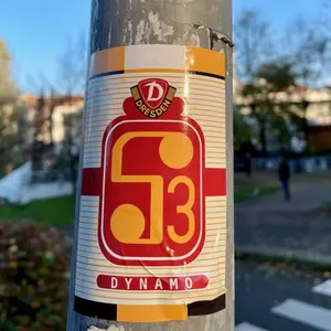 Dynamo Dresden street sticker #1365 -- Germany football