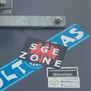 Eintracht Frankfurt street sticker #1664 -- Germany football