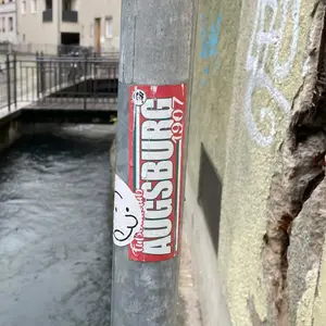 FC Augsburg street sticker #1711 -- Germany football