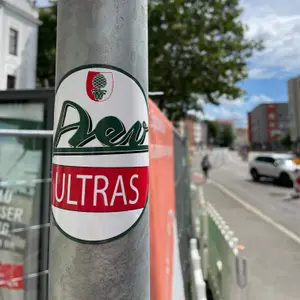 FC Augsburg street sticker #1715 -- Germany football