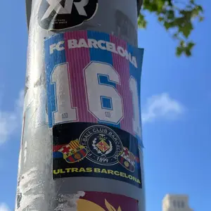 FC Barcelona street sticker #1150 -- Spain football