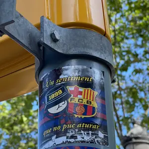 FC Barcelona street sticker #1154 -- Spain football