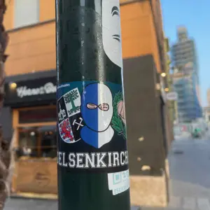 FC Schalke 04 street sticker #1871 -- Germany football