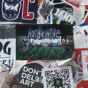 FC Schalke 04 street sticker #1858 -- Germany football