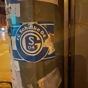 FC Schalke 04 street sticker #1872 -- Germany football