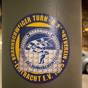 FC Schalke 04 street sticker #1873 -- Germany football