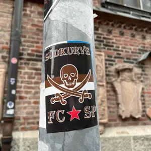 FC St Pauli street sticker #1415 -- Germany football