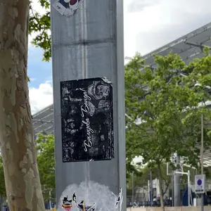 FK Partizan street sticker #358 -- Serbia football