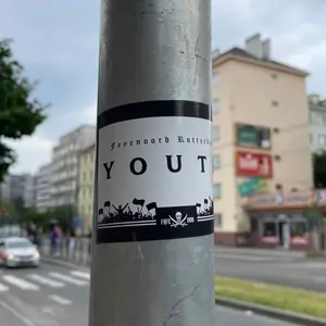 Feyenoord street sticker #804 -- Netherlands football