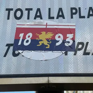 Genoa CFC street sticker #625 -- Italy football