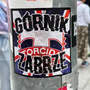 Górnik Zabrze street sticker #705 -- Poland football