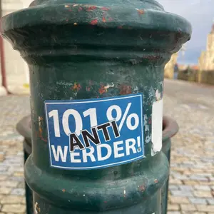 Hamburger SV street sticker #1735 -- Germany football