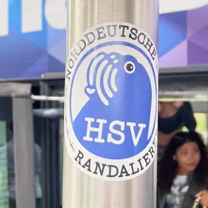 Hamburger SV street sticker #1734 -- Germany football