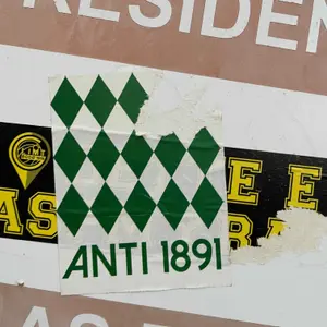 Hammarby street sticker #754 -- Sweden football