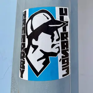 Hammarby street sticker #752 -- Sweden football