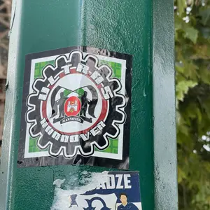 Hannover 96 street sticker #1313 -- Germany football
