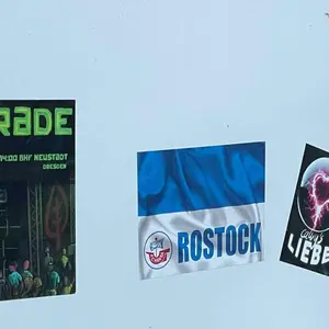 Hansa Rostock street sticker #1675 -- Germany football
