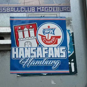Hansa Rostock street sticker #1687 -- Germany football