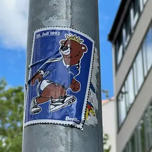 Hertha BSC street sticker #1381 -- Germany football