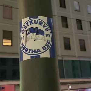 Hertha BSC street sticker #1387 -- Germany football