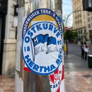 Hertha BSC street sticker #1388 -- Germany football