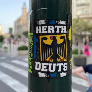 Hertha BSC street sticker #1385 -- Germany football