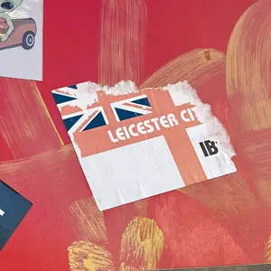 󠁧󠁢󠁥󠁮󠁧󠁿 Leicester City street sticker #1996 -- England football