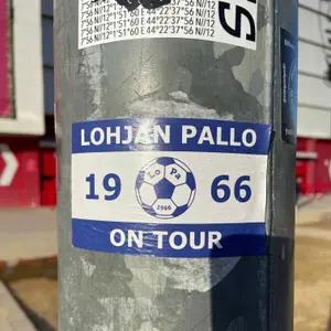 Lohjan Pallo sticker -- rated 1480