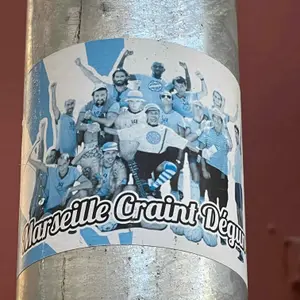 Olympique de Marseille sticker -- rated 1540