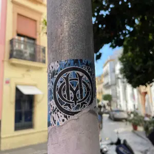 Olympique de Marseille street sticker #523 -- France football