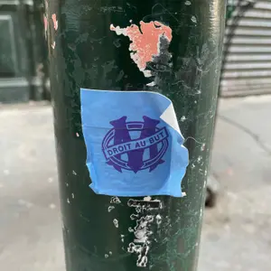 Olympique de Marseille sticker -- rated 1540