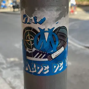 Olympique de Marseille street sticker #521 -- France football