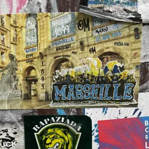 Olympique de Marseille street sticker #524 -- France football