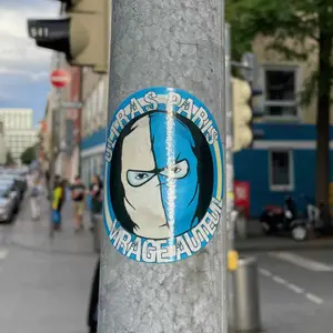 Paris Saint-Germain street sticker #443 -- France football