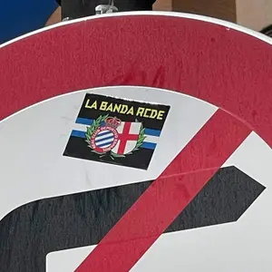 RCD Espanyol street sticker #935 -- Spain football