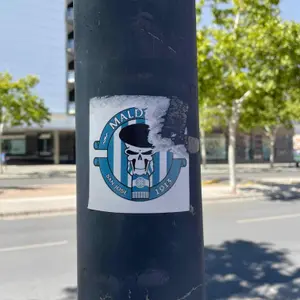 Racing de Santander street sticker #1072 -- Spain football