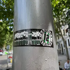Racing de Santander street sticker #1075 -- Spain football