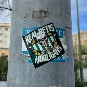 Real Betis street sticker #1058 -- Spain football