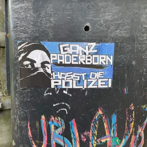 SC Paderborn 07 street sticker #1430 -- Germany football