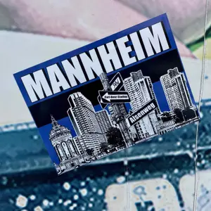 SV Waldhof Mannheim street sticker #1444 -- Germany football